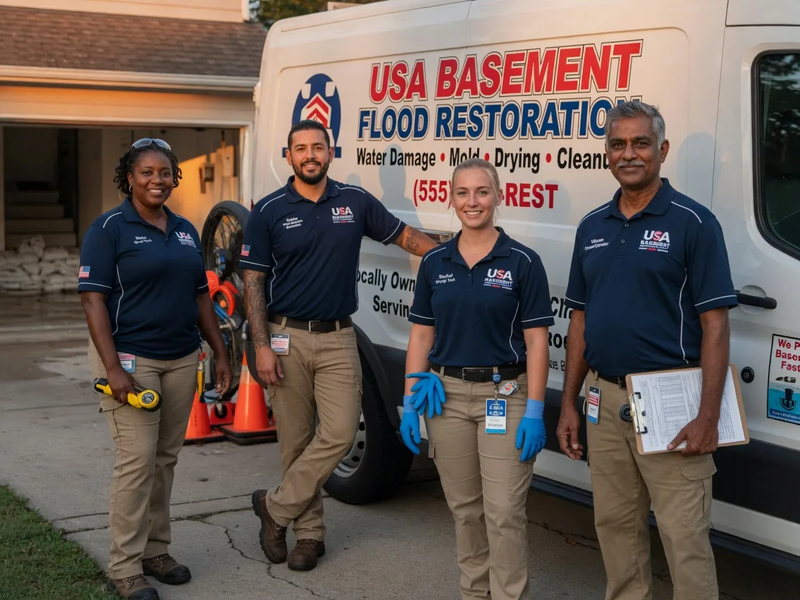 Basement Flood Cleanup company in Seaman, OH